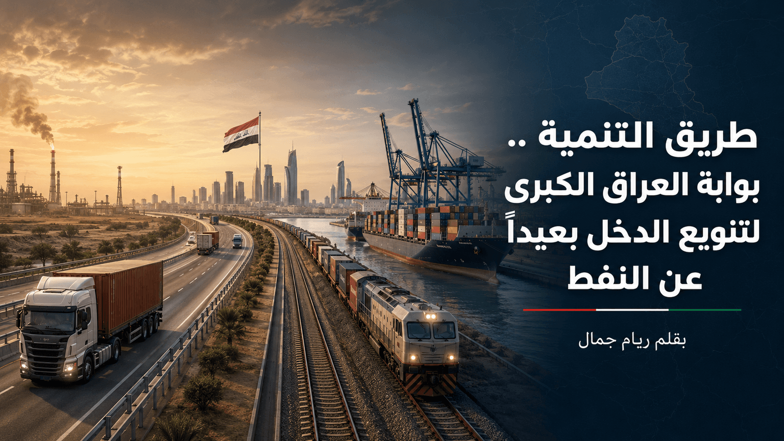 طريق التنمية .. بوابة العراق الكبرى لتنويع الدخل بعيداً عن النفط