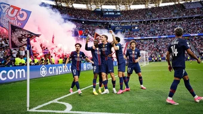 باريس سان جيرمان يحافظ على لقب دوري الأبطال بهزيمة أرسنال