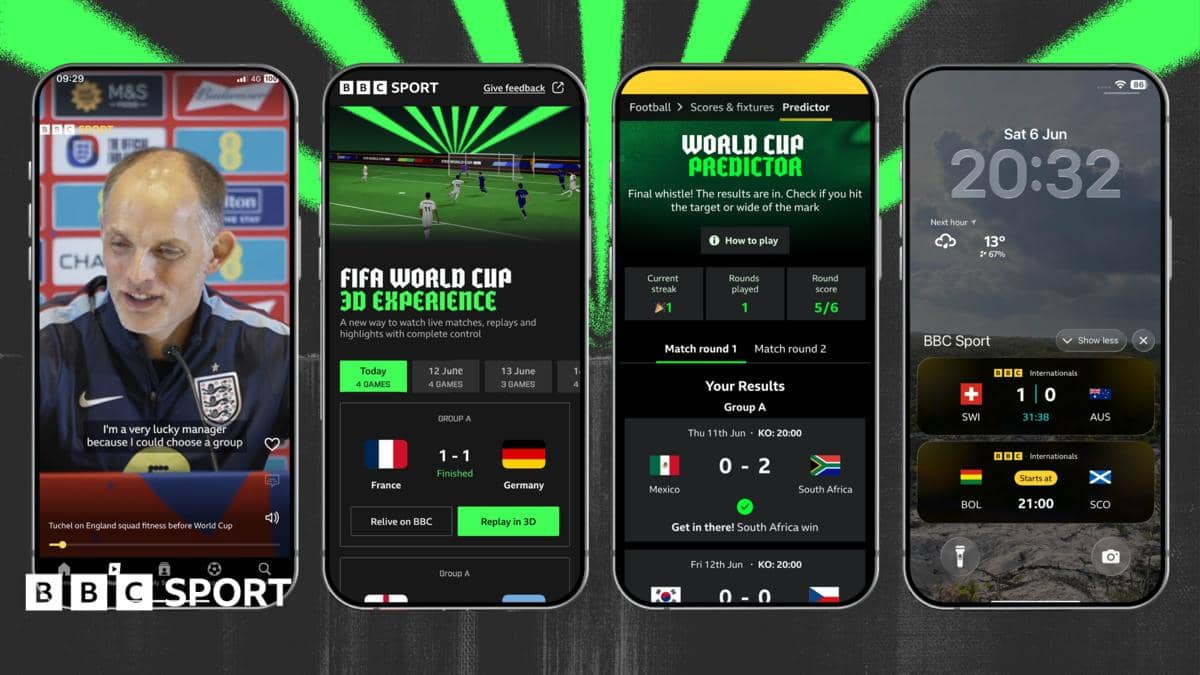 كأس العالم 2026 بنسخة أكبر وتطبيق BBC يواكب الحدث