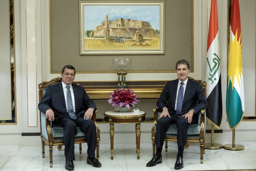 بارزاني وعبدي يبحثان مستقبل الكرد في سوريا