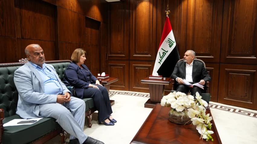 النائب الأول يناقش تعديل قانون الناجيات الإيزيديات تمهيداً للتصويت