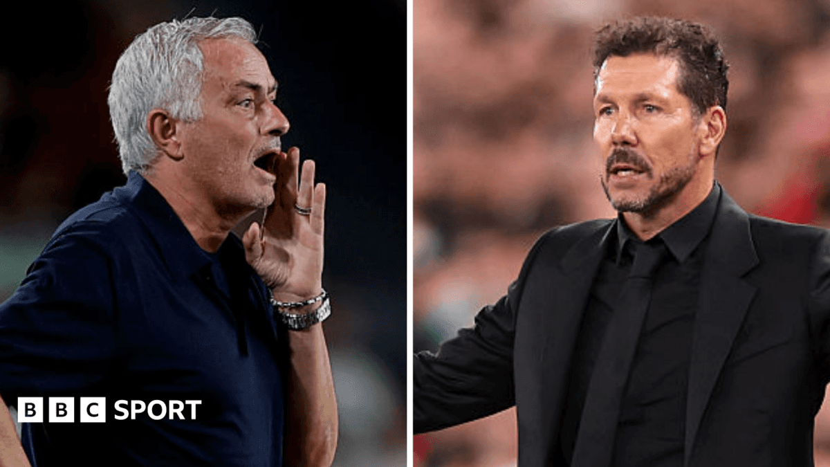 مورينيو وسيميوني يجددان منافستهما في ديربي مدريد بعد عقد