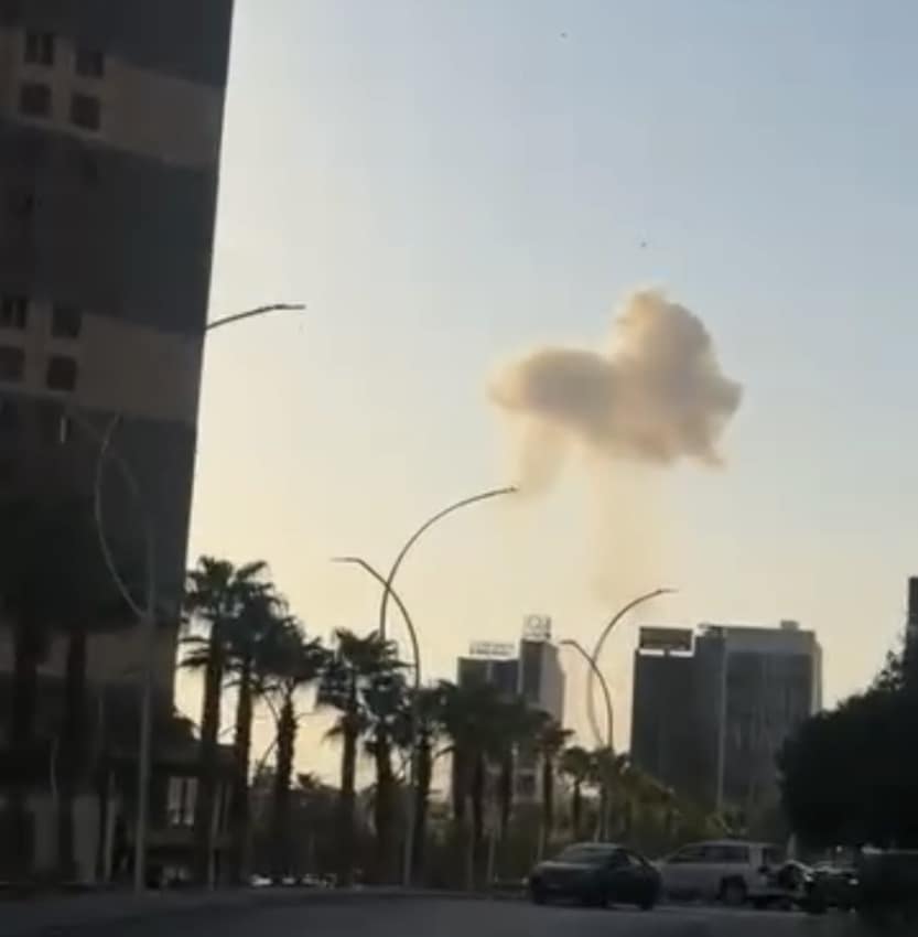 طائرة مسيرة تستهدف محيط مطار أربيل الدولي