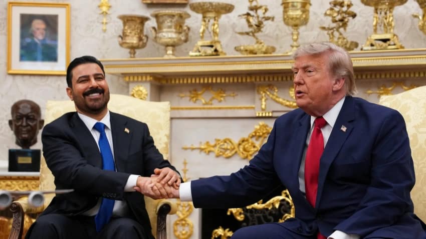 الزيدي يطلب من ترامب تأجيل موعد حصر سلاح الفصائل