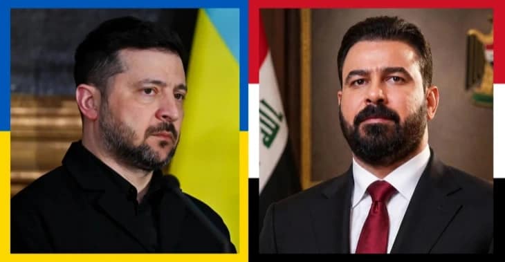 زيلينسكي يؤكد عزم أوكرانيا تعميق التعاون مع العراق